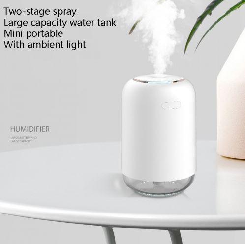 Actual product image PhoneLook Portable humidifier H03 with LED ambient lighting