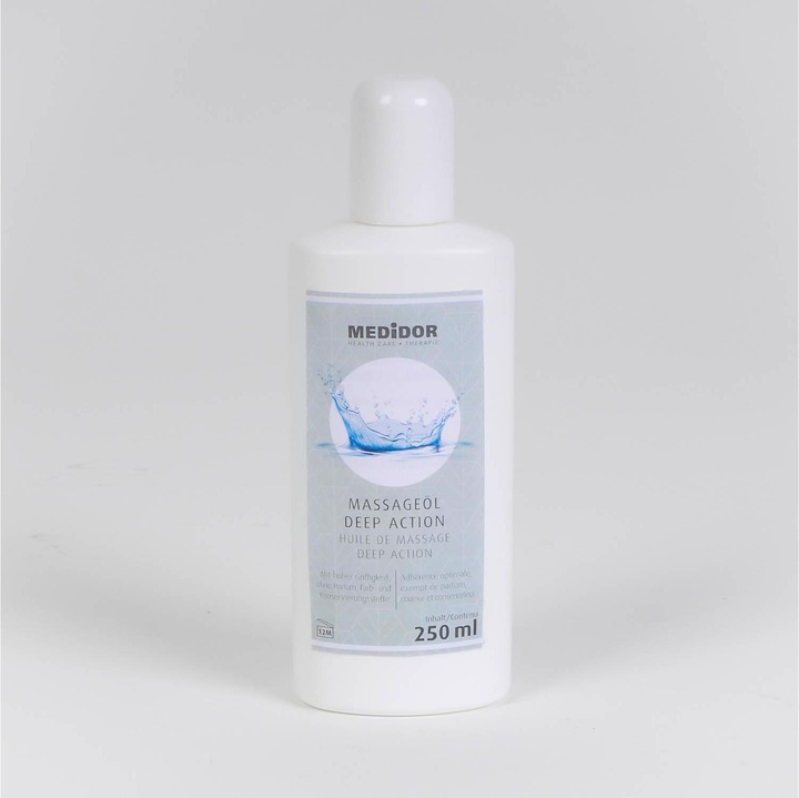 Actual product image Medidor Massage oil Deep Action (250 ml)