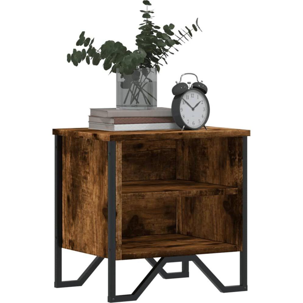 Thumbnail - VidaXL, Nachttisch, Len (40 x 30 x 40 cm)