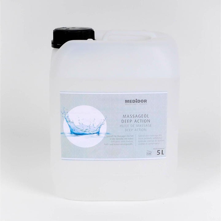 Actual product image Medidor Massage oil Deep Action (5000 ml)