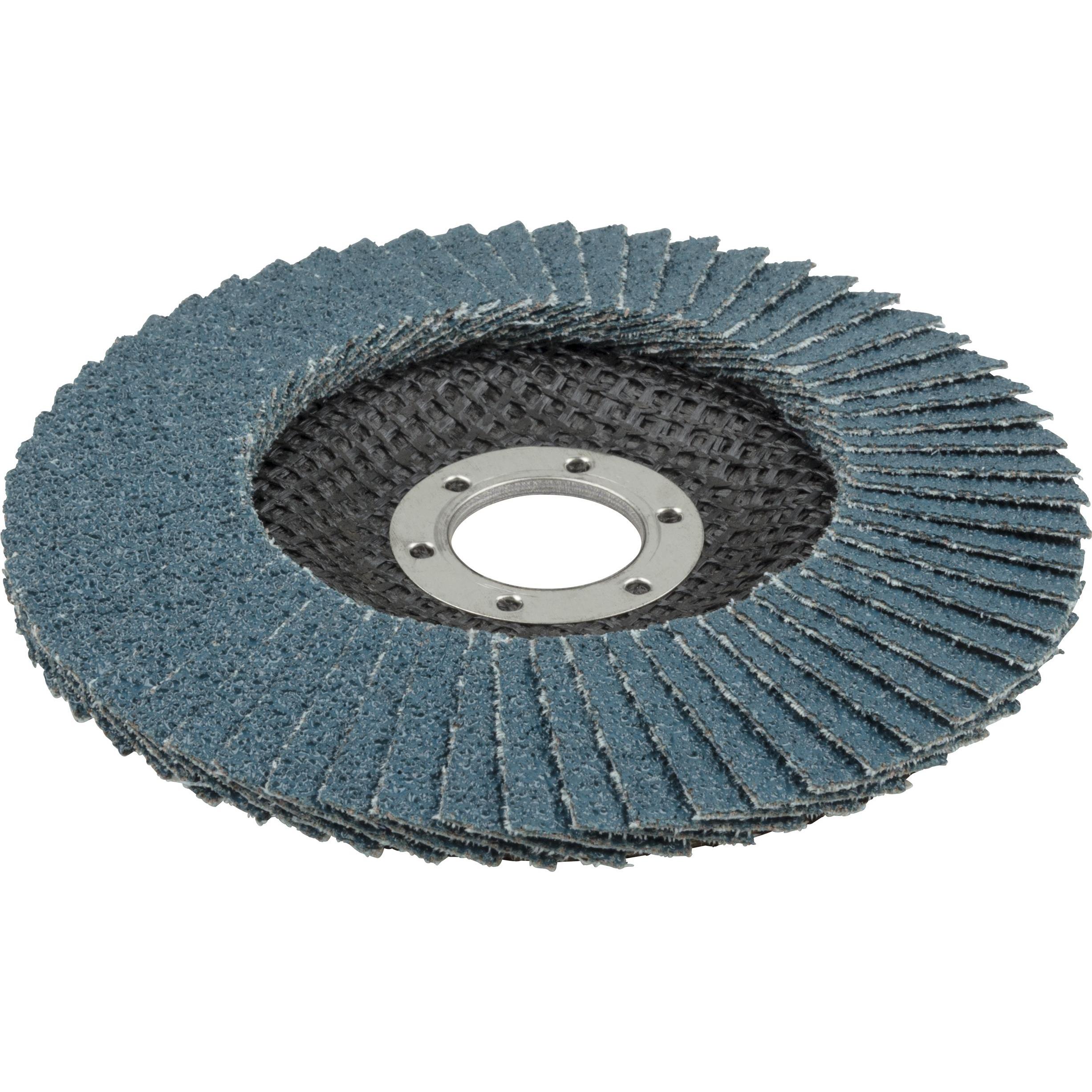 wolfcraft, Schleifmittel, Schleiflamellenteller, Ø 125 mm, Körnung 40 (40)