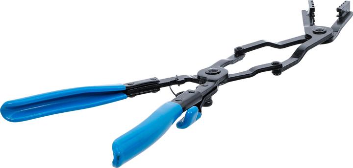 Produktbild BGS Doppelgelenk-Schlauchklemmenzange abgewinkelt 0 - 50 mm 430 mm (430 mm)