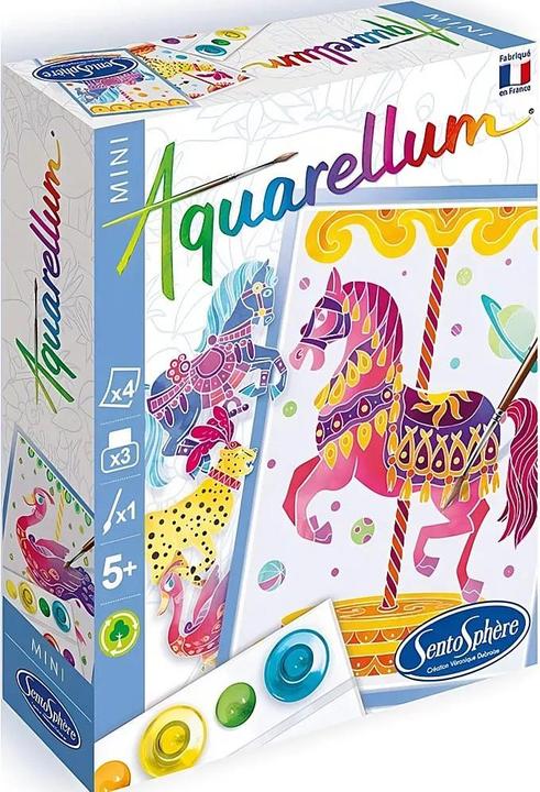 Image du produit Sentosphere aquarellum mini chevaux maneges