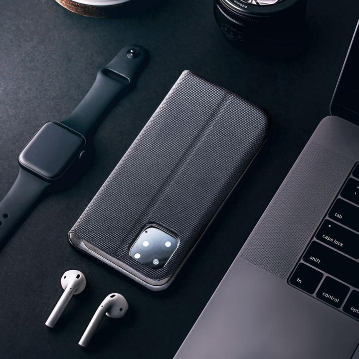 Actual product image OEM Cases SENSITIVE Book case for XIAOMI Redmi Note 13 Pro 4G / POCO M6 Pro 4G black (Xiaomi Redmi Note 13 Pro 4G)