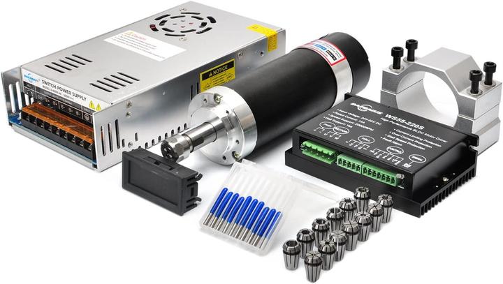 Actual product image CNC Bürstenloser Spindelmotor Kit
