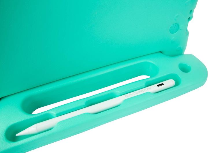 Produktbild Good Connections iPad 10.2"" (9. Gen.) Tablet-Schutzhülle mit Kickstand, aqua (iPad 10.2, Ipad 10)