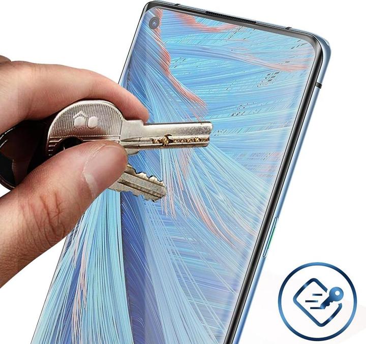 Produktbild Screenguard Oppo Find X2 Panzerglas Schutzfolie Case Friendly Design (1 Stk., Oppo Find X2)