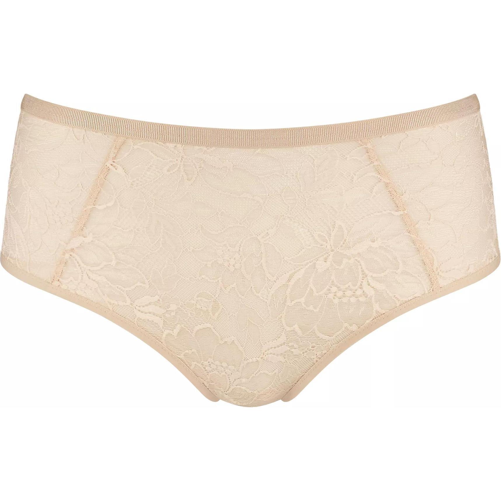 Triumph, Damen, Unterhosen, Slip "Amourette Charm Maxi", Beige, (42, Einzelpack)