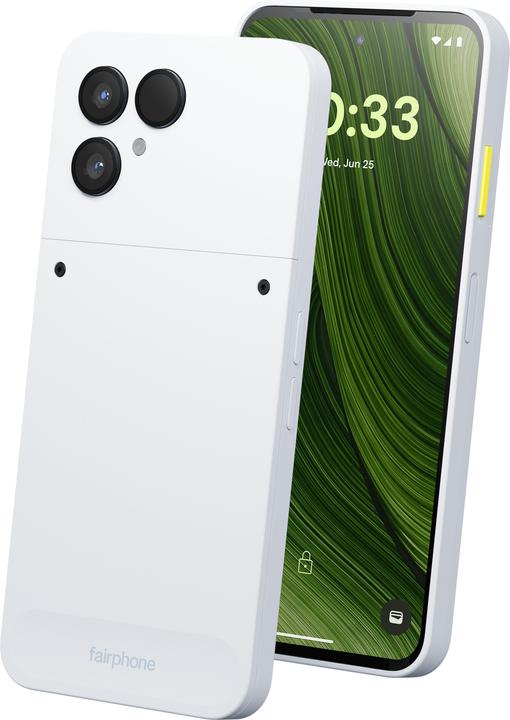 Fairphone (Gen. 6) (256 GB, Cloud White, 6.31", SIM + eSIM, 5G)