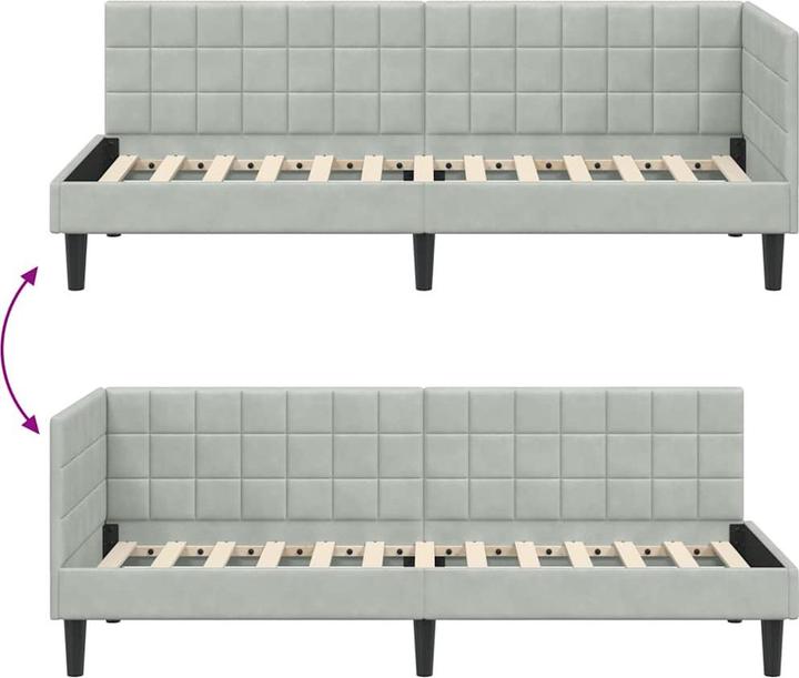 Produktbild vidaXL Tagesbettrahmen (80 x 200 cm)