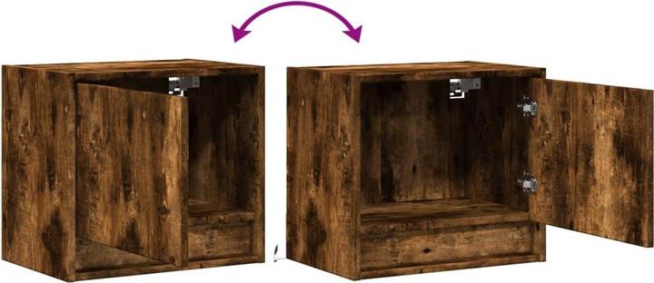 Produktbild vidaXL Wand-Nachttisch (45 x 31 x 40.50 cm)