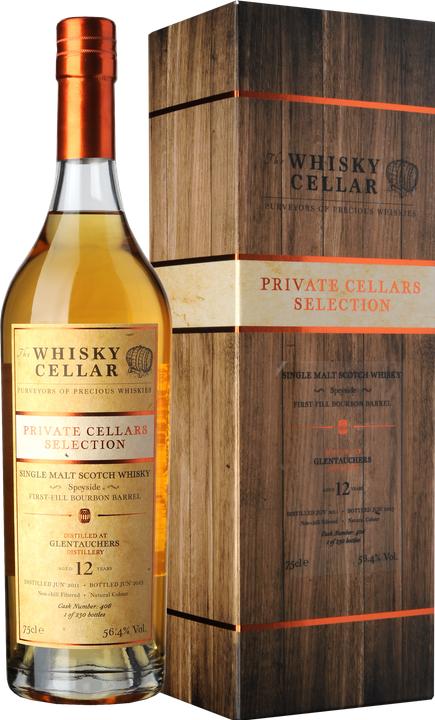 Actual product image The Whisky Cellar Glentauchers Single Malt Scotch Whisky, 12y (Single Malt)