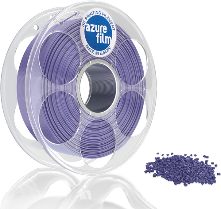 Actual product image AzureFilm Filament (PETG, 1.75 mm, 1000 g, Violet)