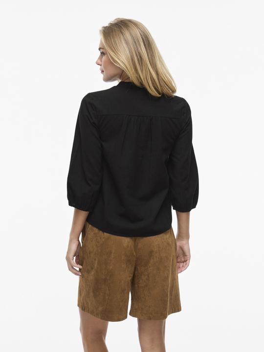 Immagine prodotto Vila VIPETRA Split Neck Oberteil mit 3/4-Ärmeln (42)