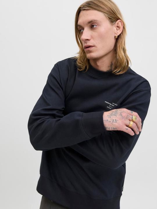 Actual product image Jack & Jones Jprblachad Branding Sweat Crew Neck Ln (XS)