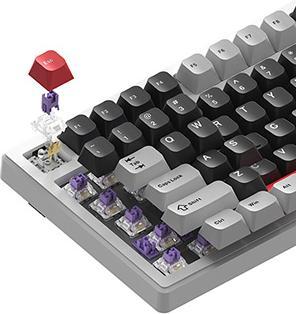 Actual product image Marvo Monka KG991W Mechanical Keyboard RGB Blue Switch Wireless KG991W (US, Cable, Wireless)