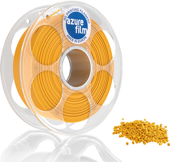 Actual product image AzureFilm Filament (PLA, 1.75 mm, 1000 g, Orange)