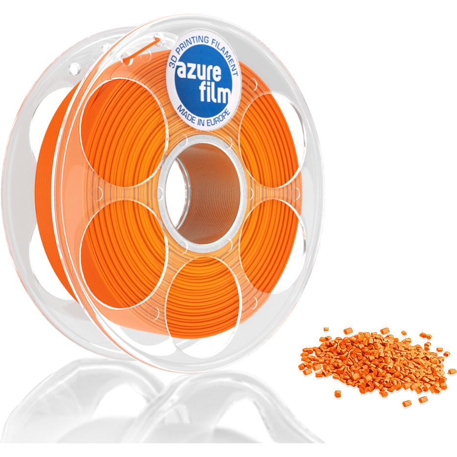 Thumbnail - AzureFilm Filament (PLA, 1.75 mm, 1000 g, Orange), 3D Filament, Orange