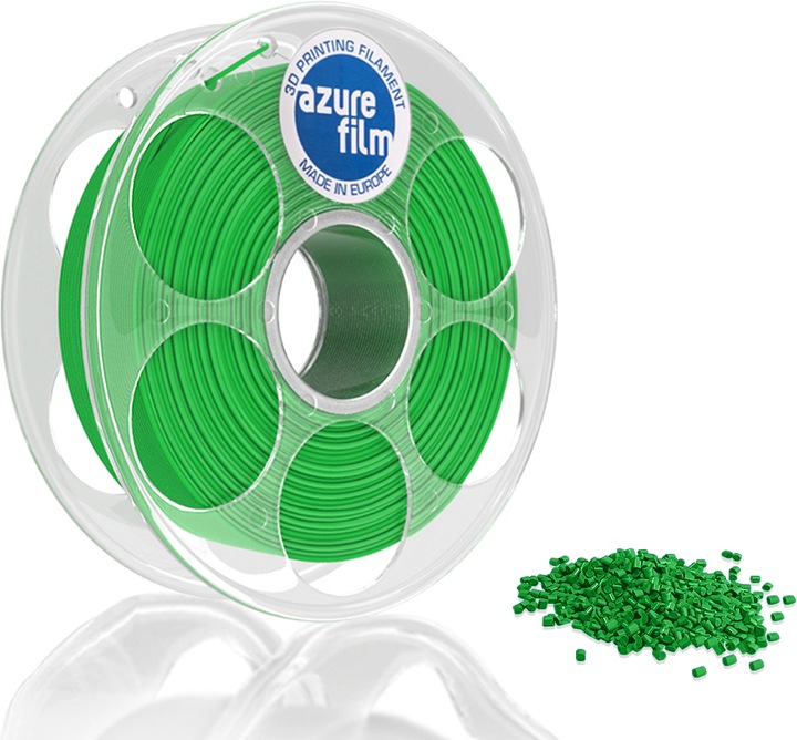 Actual product image AzureFilm Filament (PLA, 1.75 mm, 1000 g, Green)