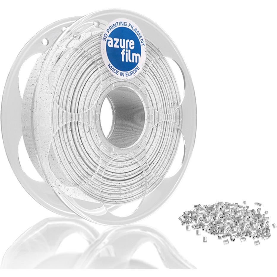 Thumbnail - AzureFilm Filament (PLA, 1.75 mm, 1000 g, Weiss), 3D Filament, Weiss