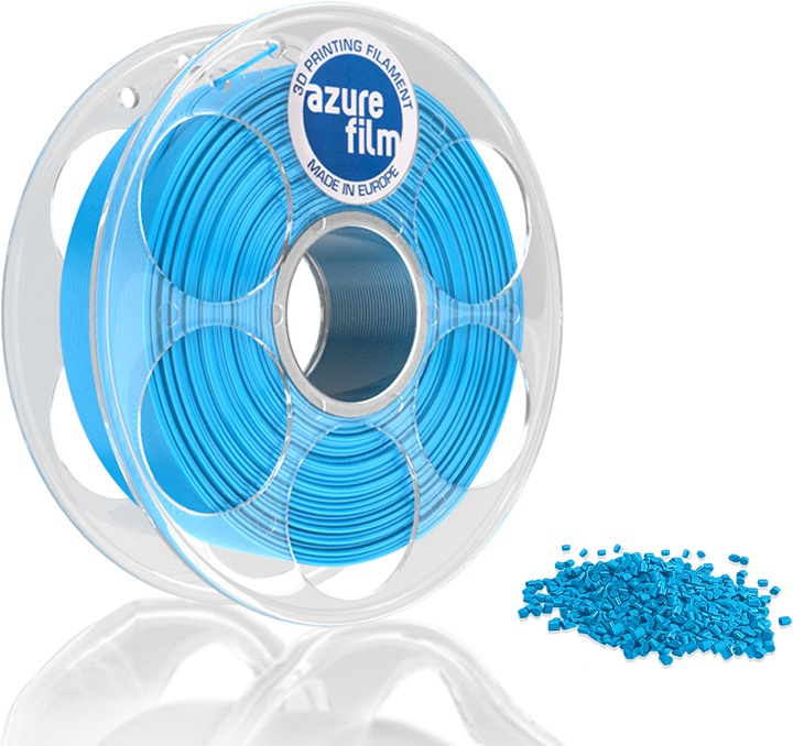 Image du produit AzureFilm Filament (PETG, 1.75 mm, 1000 g, Bleu)