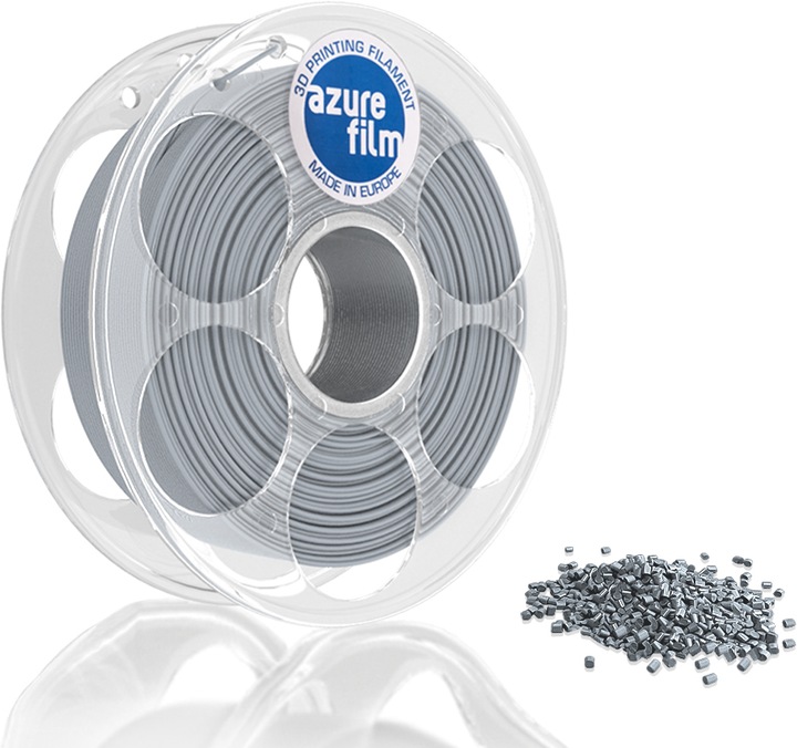 Actual product image AzureFilm Filament (PLA, 1.75 mm, 1000 g, Grey)