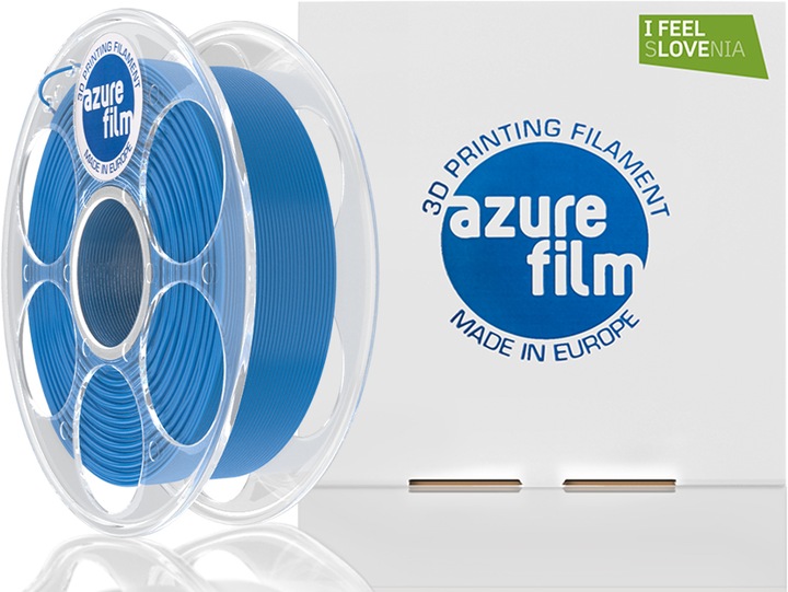 Actual product image AzureFilm Filament (ASA, 1.75 mm, 1000 g, Blue)