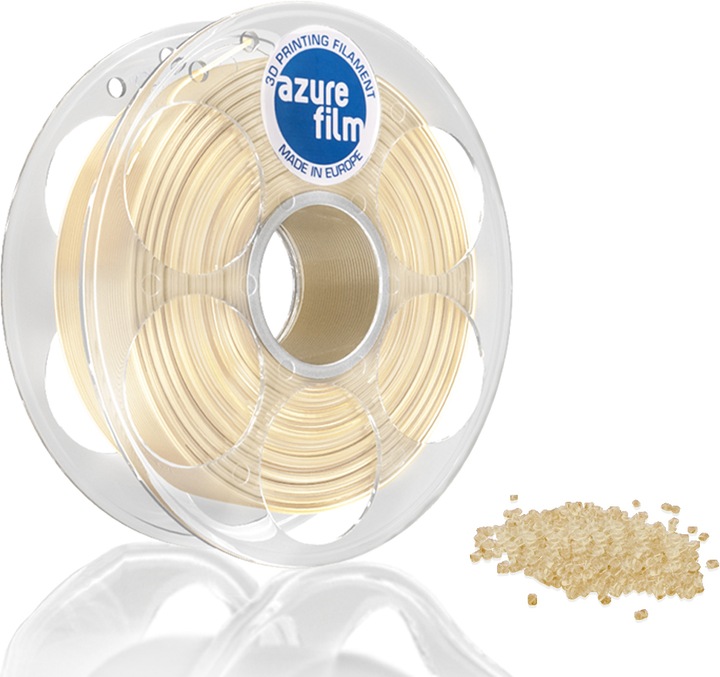 Actual product image AzureFilm Filament (PLA, 1.75 mm, 1000 g, Transparent)