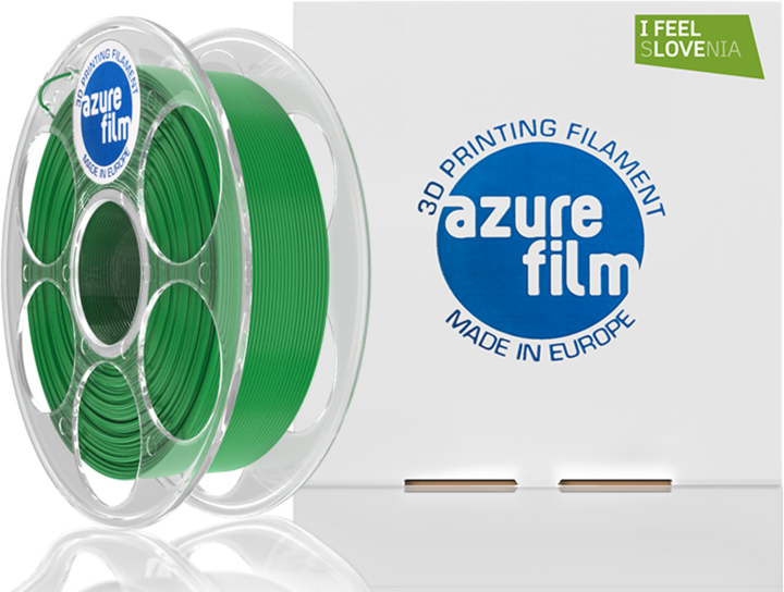 Actual product image AzureFilm Filament (ASA, 1.75 mm, 1000 g, Green)