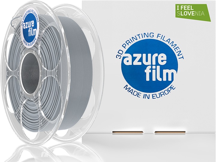 Actual product image AzureFilm Filament (ASA, 1.75 mm, 1000 g, Grey)
