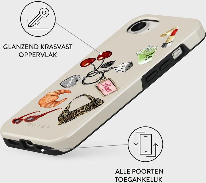 Actual product image Burga Tough MagSafe Case Apple iPhone 16e - It Girl (Apple iPhone 16e)