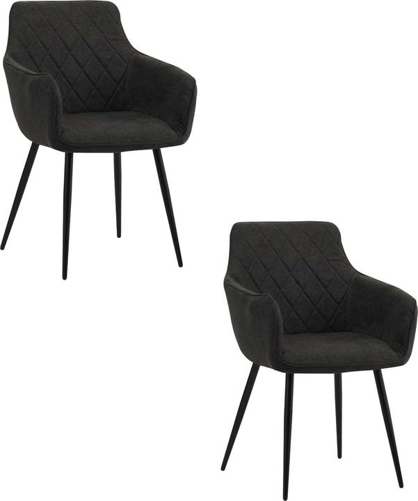 Produktbild Albatros International ALBATROS Esszimmerstühle 1er/2er Set SILA - Modern und Stilvoll, bequemer Polsterstuhl - Eleganter K