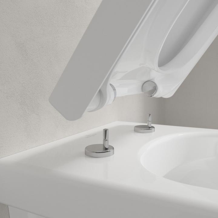 Produktbild Villeroy & Boch Architectura WC-Sitz Compact, mit Absenkautomatik und abnehmbaren Sitz