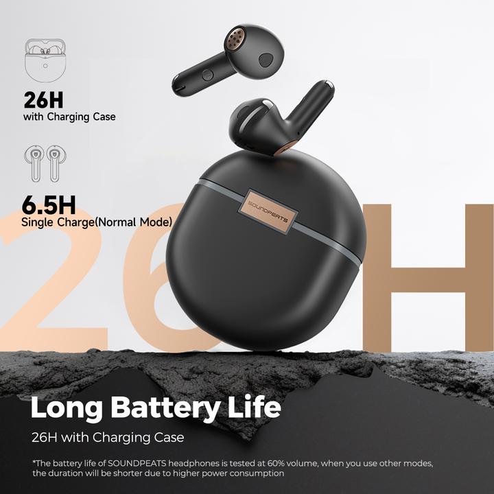 Actual product image Soundpeats Air4 Pro (ANC, 4 h, Wireless)