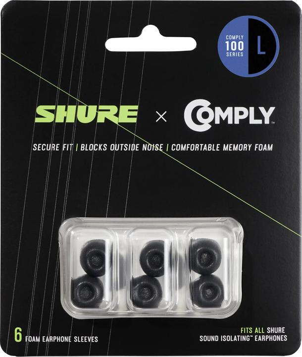 Immagine prodotto Shure Stampi per orecchie EACYF1-6L 6 pezzi