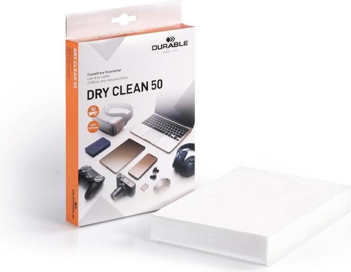 Image du produit Durable Lingettes de nettoyage à sec 50 lingettes (50x)