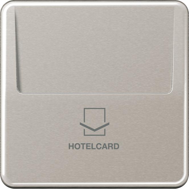 JUNG, Zubehör Schalterprogramm, Hotelcard Schalter CD pt glz CD590CARDPT-L