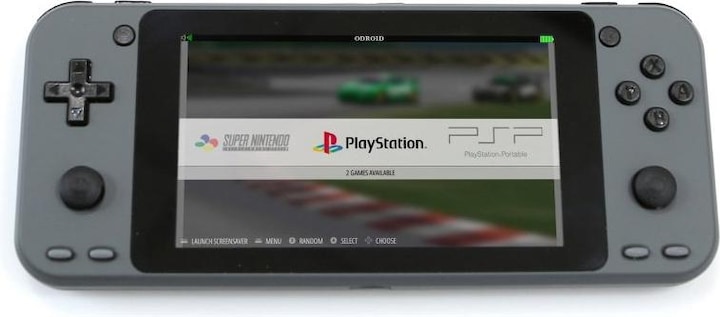 Actual product image Odroid GO Super console (Grey)