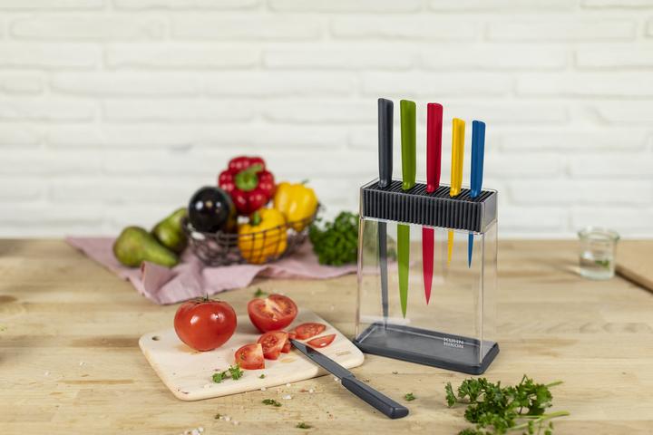 Produktbild Kuhn Rikon Colori+ Messer und Block Set 7-teilig