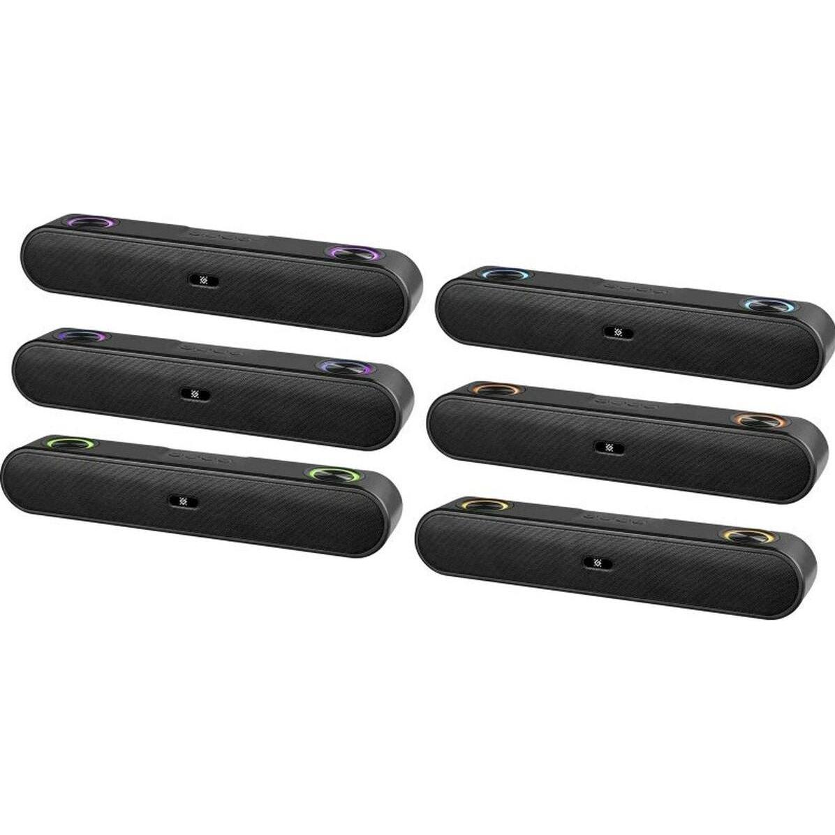 Defender Głośnik Soundbar Z9 16w LED Bluetooth (16 W), Soundbar, Nero