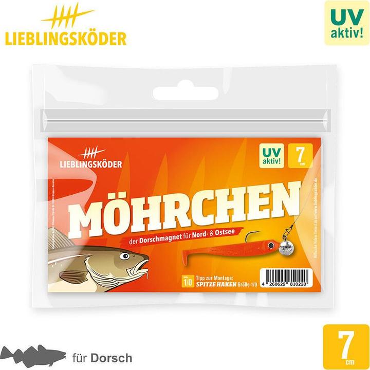 Actual product image Lieblingsköder Carrot (cod magnet) (20 cm)