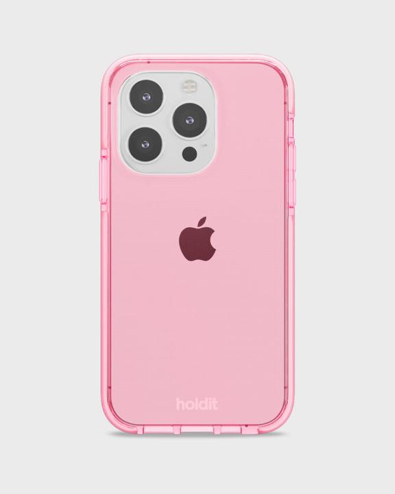 Actual product image Holdit Back Cover Seethru iPhone 14 Pro Pink (Apple iPhone 14 Pro)
