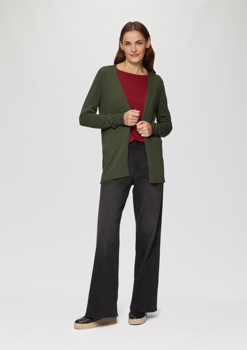Image du produit S.Oliver Strickjacke Cardigan aus Viskose-Baumwollmix (38)