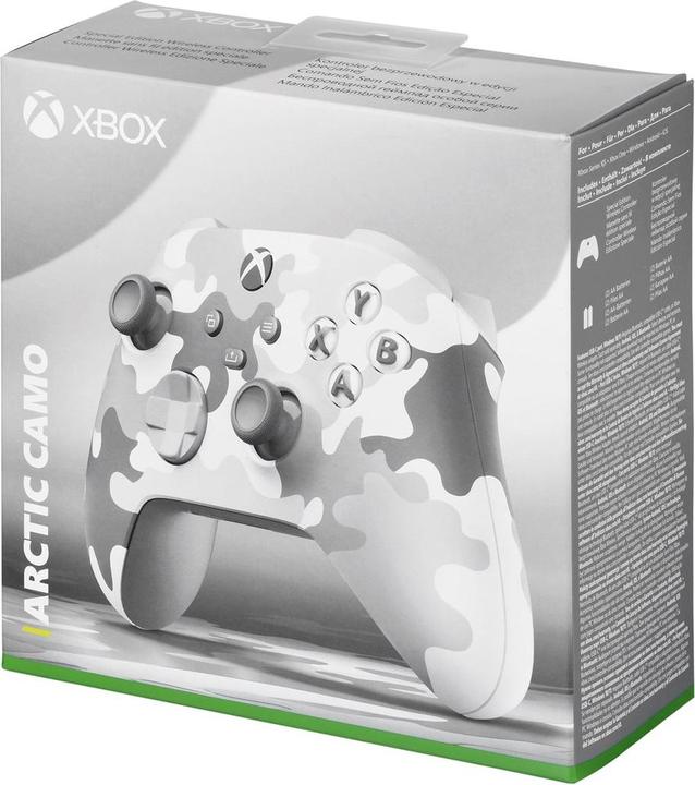 Actual product image Microsoft Xbox Wireless Controller - Arctic Camo (Special Edition) (PC, Xbox Series X, Xbox Series S, iOS, Android, Xbox One S)