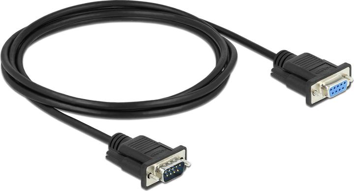 Actual product image Delock Extension cable RS-232 DB9, f-m 2 m (2 m, VGA)