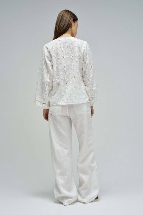 Immagine prodotto Salsa Jeans Langarmbluse Textured Shirt Lace Detail (XS)
