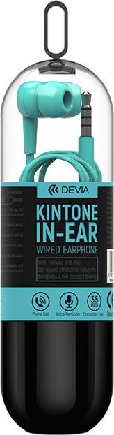Actual product image Devia Kintone Headset V2 (3.5mm) blue (Cable)