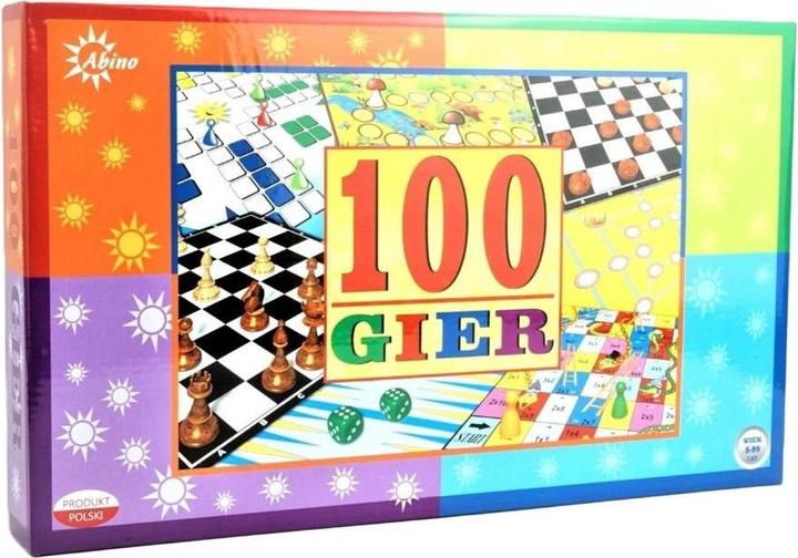 Image du produit Abino Zestaw 100 gier AB 72113 (Polonais)