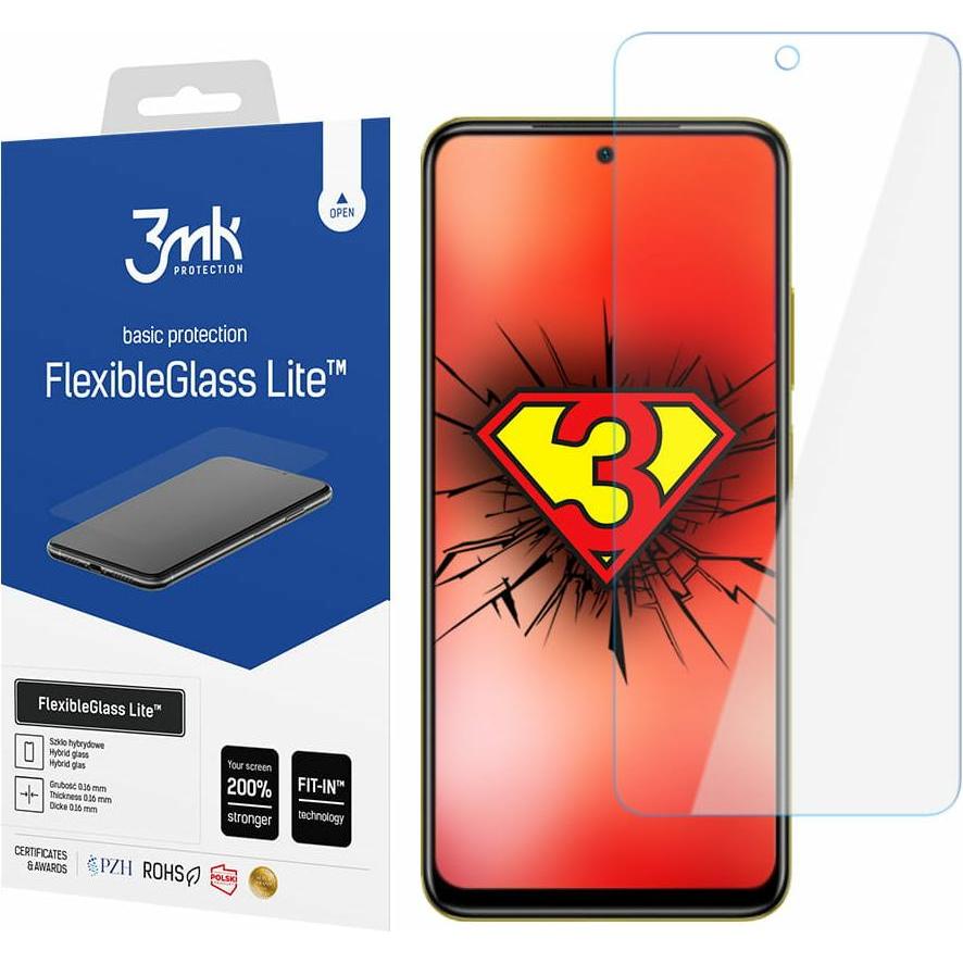 Thumbnail - 3MK hybrid glass Flexible 2.5D Lite for Xiaomi POCO X4 Pro 5G (1 Stück, Xiaomi Poco X4 Pro 5G), Smartphone Schutzfolie