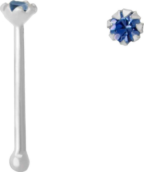 Produktbild Bijouteria Nasenpiercing (Kristall, Silber 925)